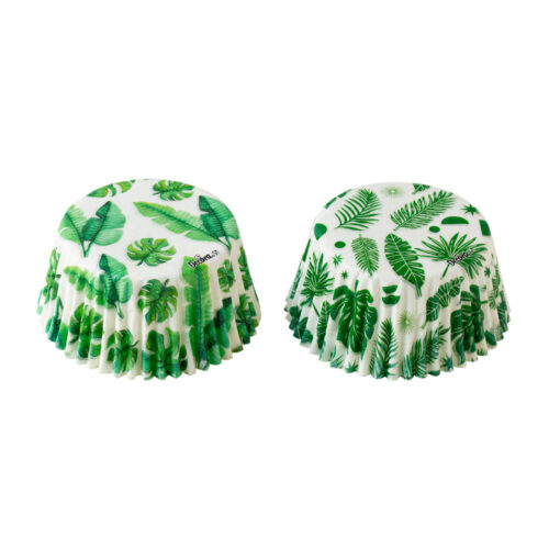 Baking cups tropical leaves 36 stuks - afbeelding 2