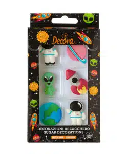 Decora Suikerdecoraties Space pk/6