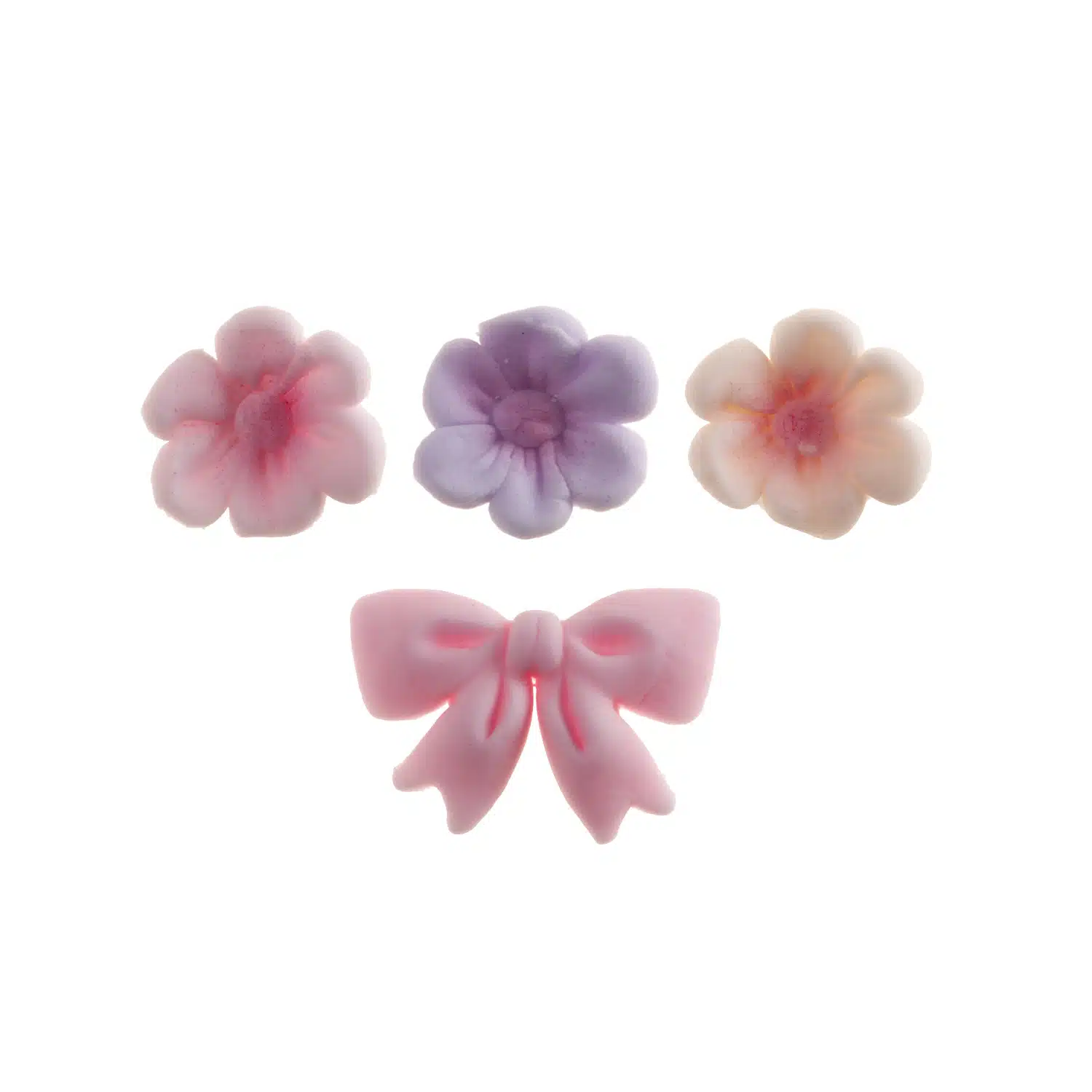 Dekora suiker bloemen & roze strikken 10 stuks bij cake, bake & love 6 Dekora suiker bloemen & roze strikken 10 stuks - afbeelding 2