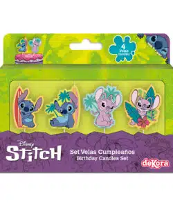 Dekora Stitch Kaarsjes pk/4