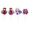 Dekora spidey & friends kaarsjes pk/4 bij cake, bake & love 3