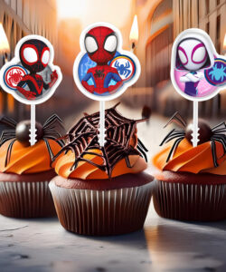 Dekora spidey & friends kaarsjes pk/4 bij cake, bake & love 10