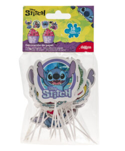 Dekora lilo & stitch cupcake prikkers pk/16 bij cake, bake & love 11