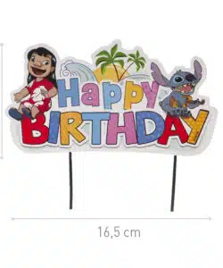 Alternative view of Dekora Lilo & Stitch Caketopper