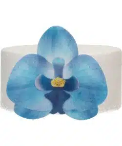 Alternative view of FunCakes Eetbare Papieren Bloemen Deluxe Orchidee Blauw Medium pk/10
