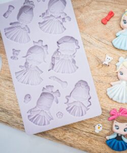 Karen davies siliconen mal - prinses bij cake, bake & love 7