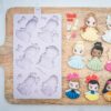 Karen davies siliconen mal - prinses bij cake, bake & love 1