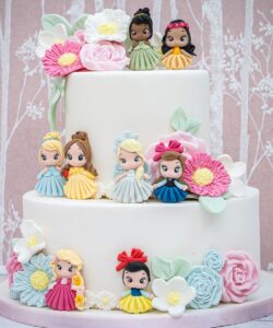 Karen davies siliconen mal - prinses bij cake, bake & love 9