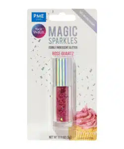 Magic Sparkles Edible Glitter – Rose Quartz (3g)