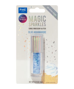 Magic Sparkles Edible Glitter – Blue Aquamarine (3g)