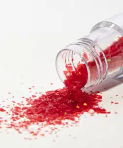 Magic sparkles edible glitter – red ruby (3g) bij cake, bake & love 12