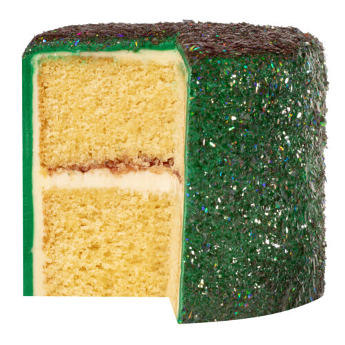 Magic sparkles edible glitter – green emerald (3g) - afbeelding 3