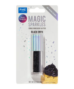 Magic Sparkles Edible Glitter – Black Onyx (3g)