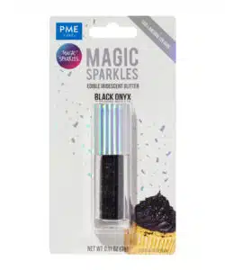 Magic Sparkles Edible Glitter – Black Onyx (3g)