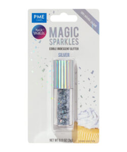 Magic Sparkles Edible Glitter – Silver (3g)