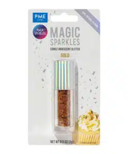 Magic Sparkles Edible Glitter – Gold (3g)