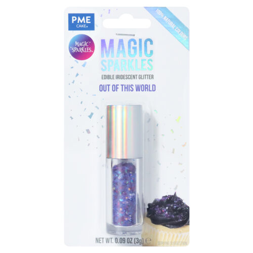 Magic sparkles edible glitter – out of this world (3g)