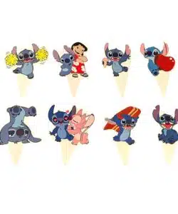 Stitch & Lilo cupcake prikkers 24 stuks