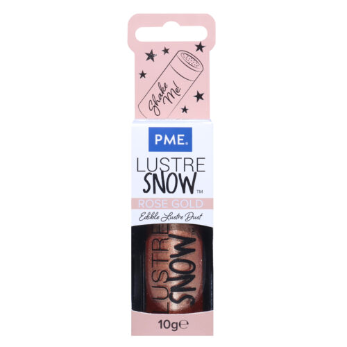 Pme eetbare glanspoeder - rosé goud 10 gram