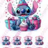 Eetbare taartprint stitch 3 - 18 cm rond rond + 8 cupcake rondjes bij cake, bake & love 4 Eetbare taartprint stitch 3 - 18 cm rond rond + 8 cupcake rondjes bij cake, bake & love 3