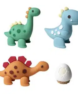 Taartdecoratie set Baby Dino's