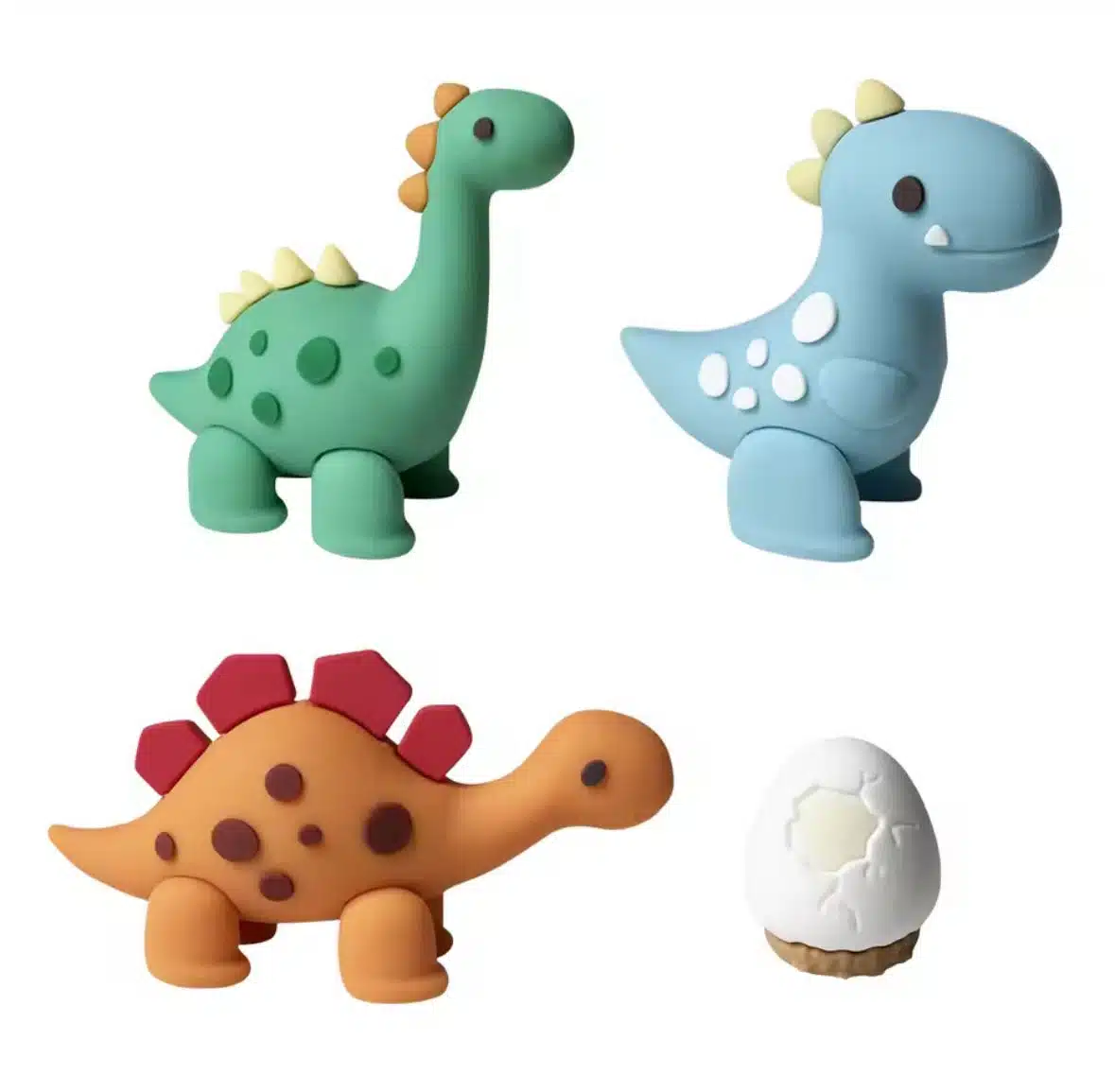 Taartdecoratie set baby dino's bij cake, bake & love 5 Taartdecoratie set baby dino's