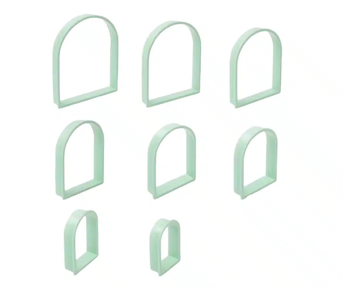 Uitsteker set boog set van 8 bij cake, bake & love 6 Uitsteker set boog set van 8 - afbeelding 2