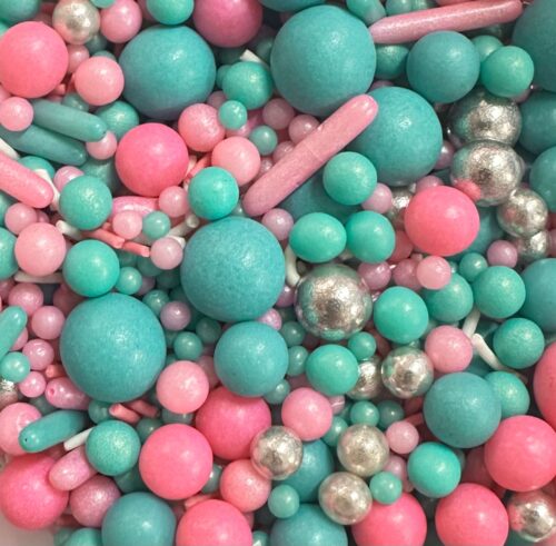 Sprinkley sprinkles - candy mint mix 80 gram