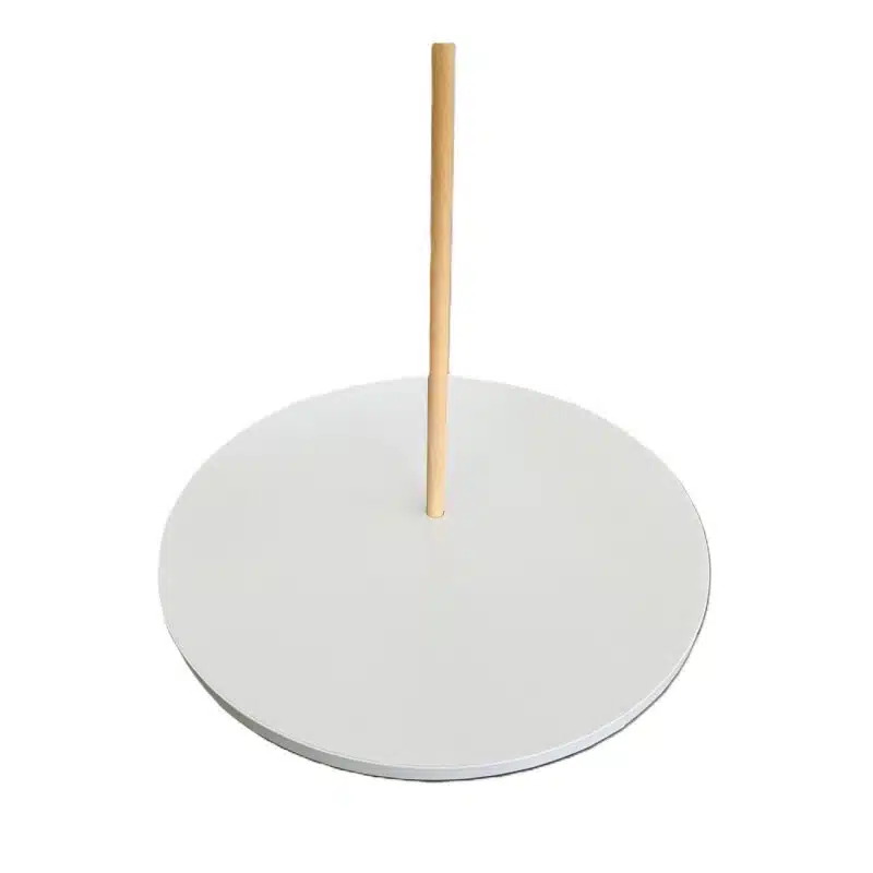 S&c cake drum rond wit met gat ø25,5 cm | 10 inch bij cake, bake & love 6 S&c cake drum rond wit met gat ø25,5 cm | 10 inch - afbeelding 2
