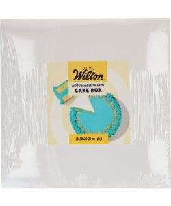 Wilton Taartdoos Verstelbare Hoogte 30x30x20-28 cm