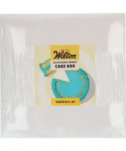 Wilton Taartdoos Verstelbare Hoogte 30x30x20-28 cm