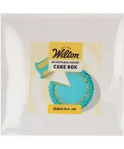 Wilton Taartdoos Verstelbare Hoogte 25x25x20-28 cm