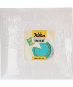 Wilton Taartdoos Verstelbare Hoogte 35x35x20-28 cm