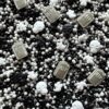 Sprinkley sprinkles - black & white halloween mix 80 gram bij cake, bake & love 1