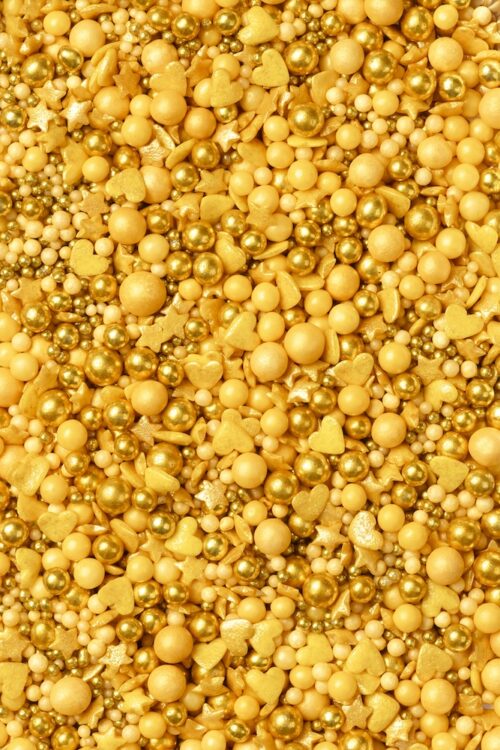 Sprinkley sprinkles - gold love mix 80 gram
