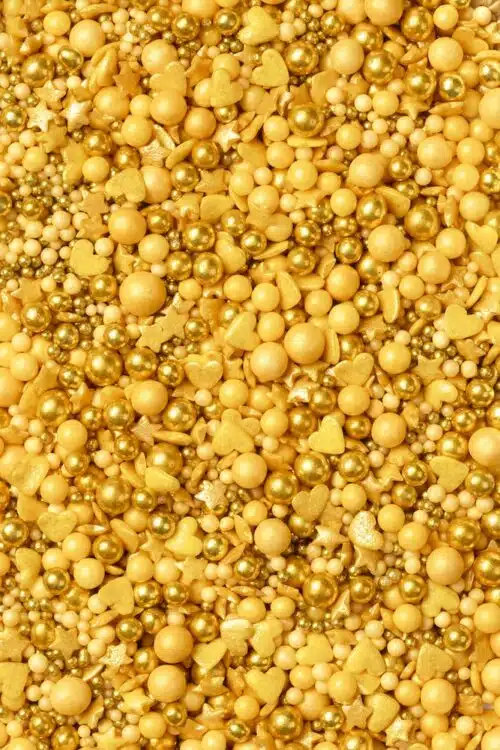 Sprinkley sprinkles - gold love mix 80 gram