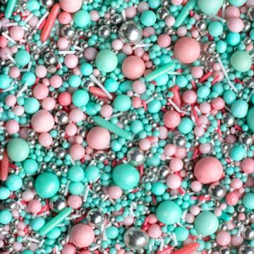Sprinkley sprinkles - candy mint mix 80 gram