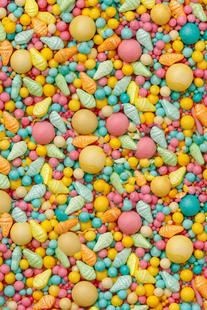 Sprinkley sprinkles - pastel ice cream mix 80 gram bij cake, bake & love 5 Sprinkley sprinkles - pastel ice cream mix 80 gram