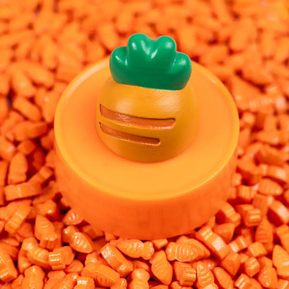 Decocino carrot sprinkles 104 gram bij cake, bake & love 6 Decocino carrot sprinkles 104 gram - afbeelding 2