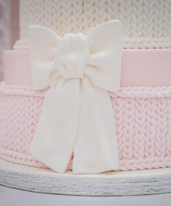 Karen davies siliconen mould - grote strik bij cake, bake & love 11