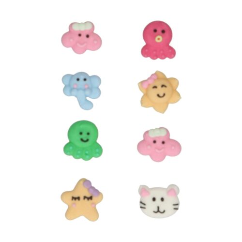 Funcakes suikerdecoraties kawaii set/8 - afbeelding 2
