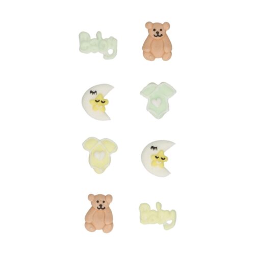 Funcakes suikerdecoraties happy baby set/8 - afbeelding 2