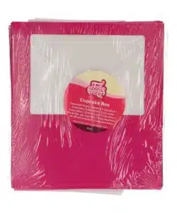 FunCakes Cupcake Doos 6 – Roze pk/3
