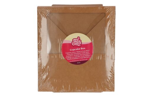 Funcakes cupcake doos 6 – kraft pk/3 - afbeelding 2