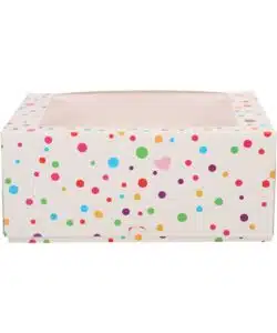 Alternative view of FunCakes Cupcake Doos 6 – Confetti pk/3