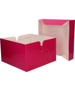 Funcakes taartdoos roze - 25x25x15cm pk/1 bij cake, bake & love 8
