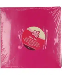 FunCakes Taartdoos Roze - 25x25x15cm pk/1