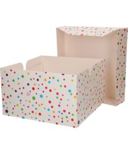 Funcakes taartdoos confetti - 25x25x15cm pk/1 bij cake, bake & love 8