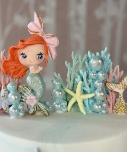 Karen davies siliconen mould - zeemeermin bij cake, bake & love 8