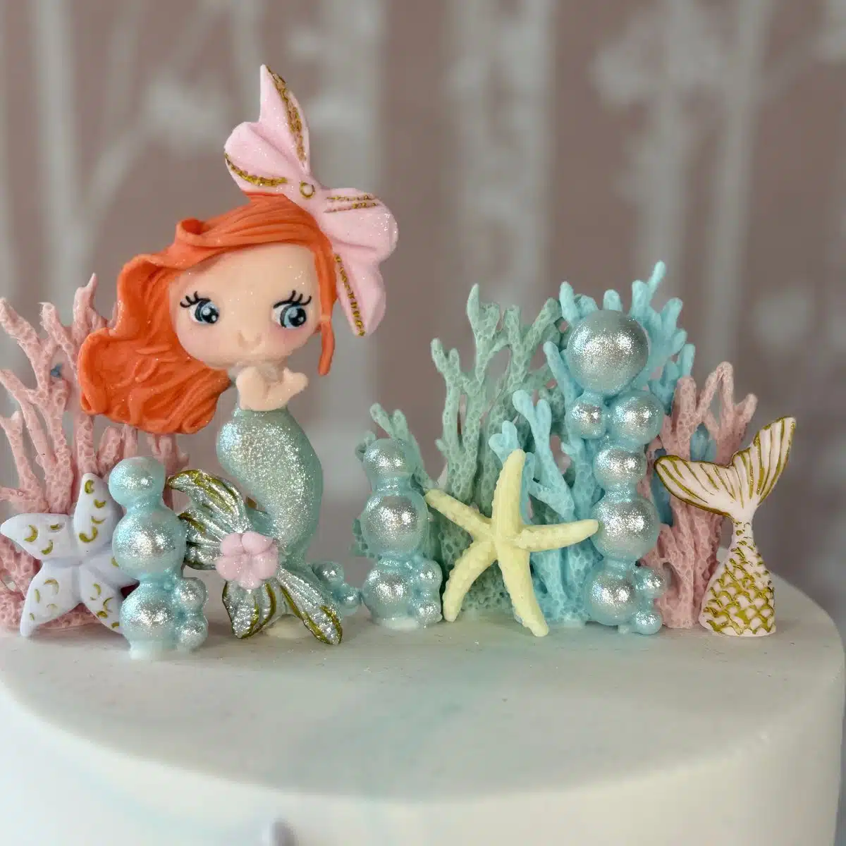 Karen davies siliconen mould - zeemeermin bij cake, bake & love 7 Karen davies siliconen mould - zeemeermin - afbeelding 3